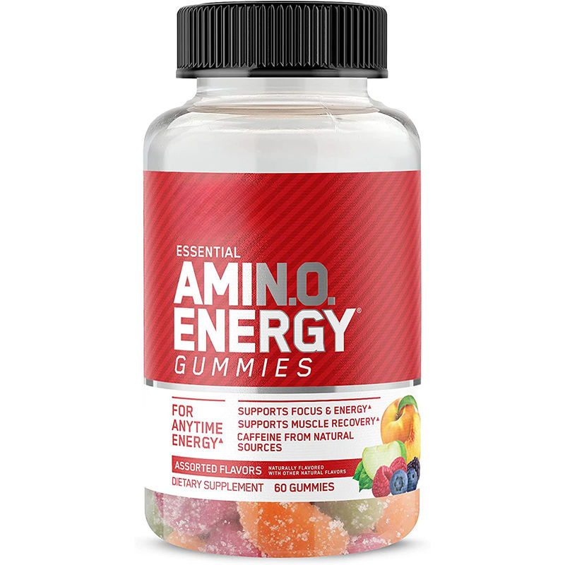 Des suppléments végétaliens à marque privée Amino Energy Gummies pour soutenir la récupération musculaire