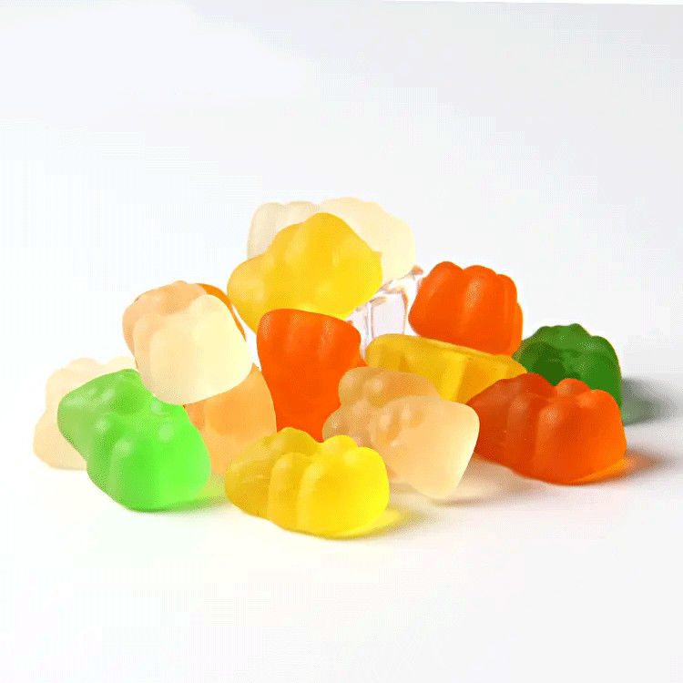 Étiquette privée Vegan Kids Dha Gummy Candy Suppléments de soutien au cerveau Intelligence Booster huile de poisson Oméga 3 gommes