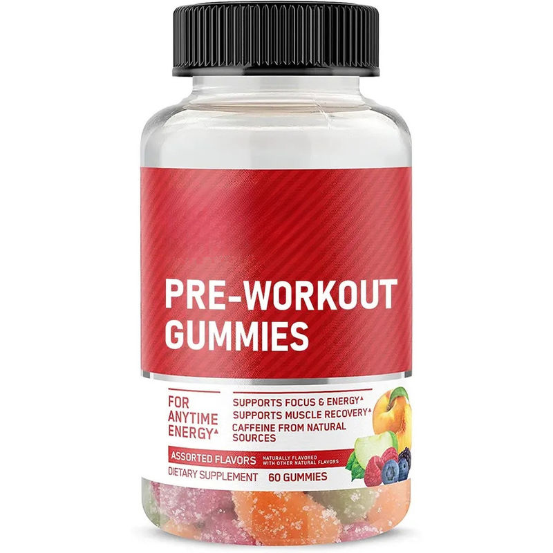 Oem soutient la récupération musculaire de l' énergie Amino Energy Gummies Supplément pour l' énergie à tout moment