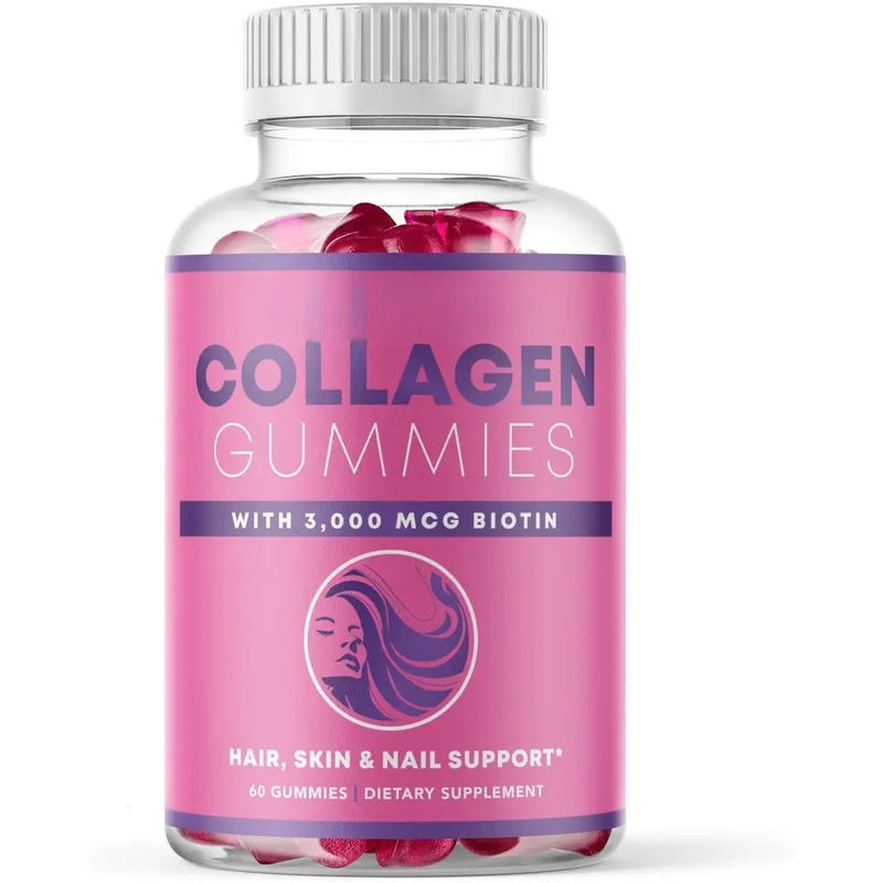 Soins de santé Étiquette privée Gmp usine Blanchiment de la peau Multivitamines Supplément de collagène Bonbons gommés