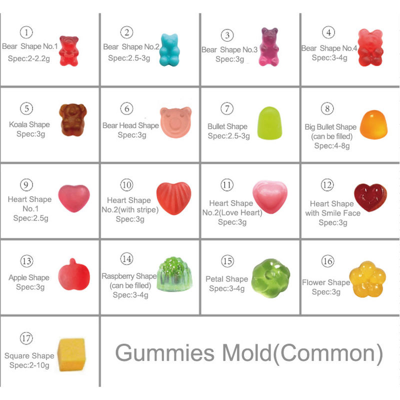 Oem Private Label Vegan Gummy Candy Focus Améliorer la mémoire Nootropiques Booster du cerveau Supplément Nootropique Gommes