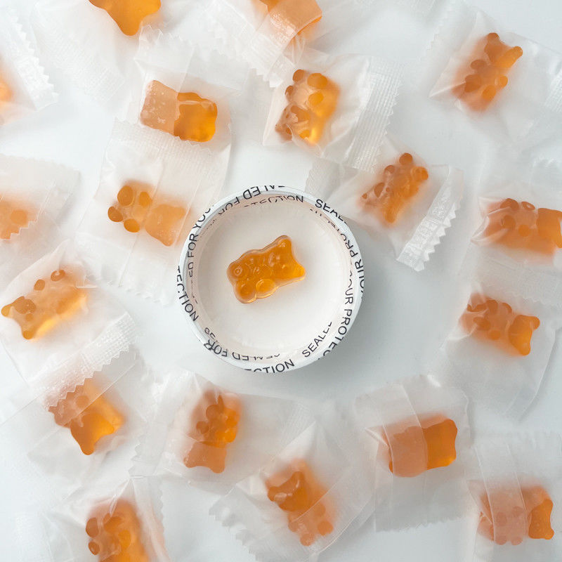 Étiquette privée Oem Sans sucre pour enfants Supplément sain Vitamine A et Vitamine D3 gommes pour enfants