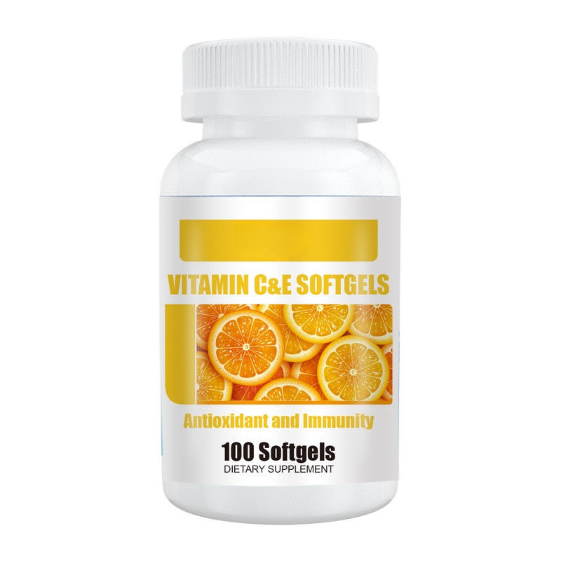 Les gels doux de vitamine E améliorent l'immunité Les capsules de vitamine C + vitamine E pour blanchir la peau