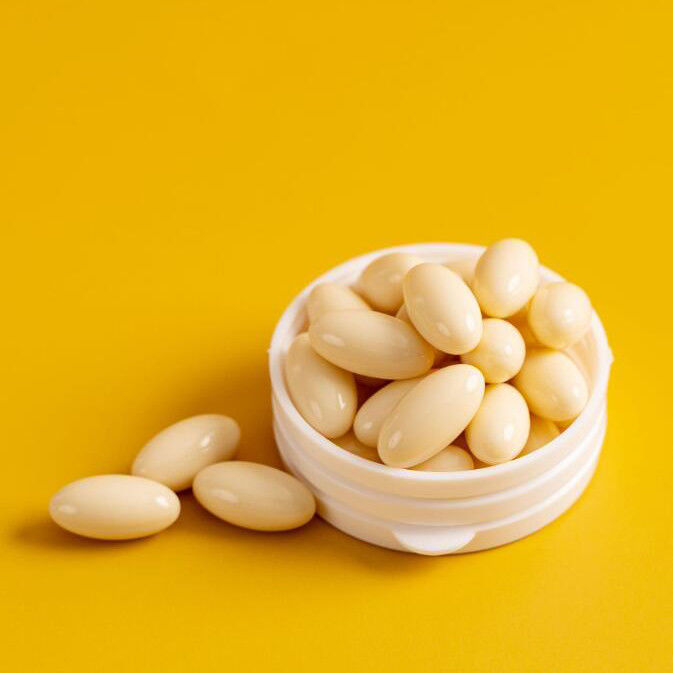 Capsules personnalisées pour le soutien immunitaire Santé des os Calcium et vitamine D3 K2 Softgel