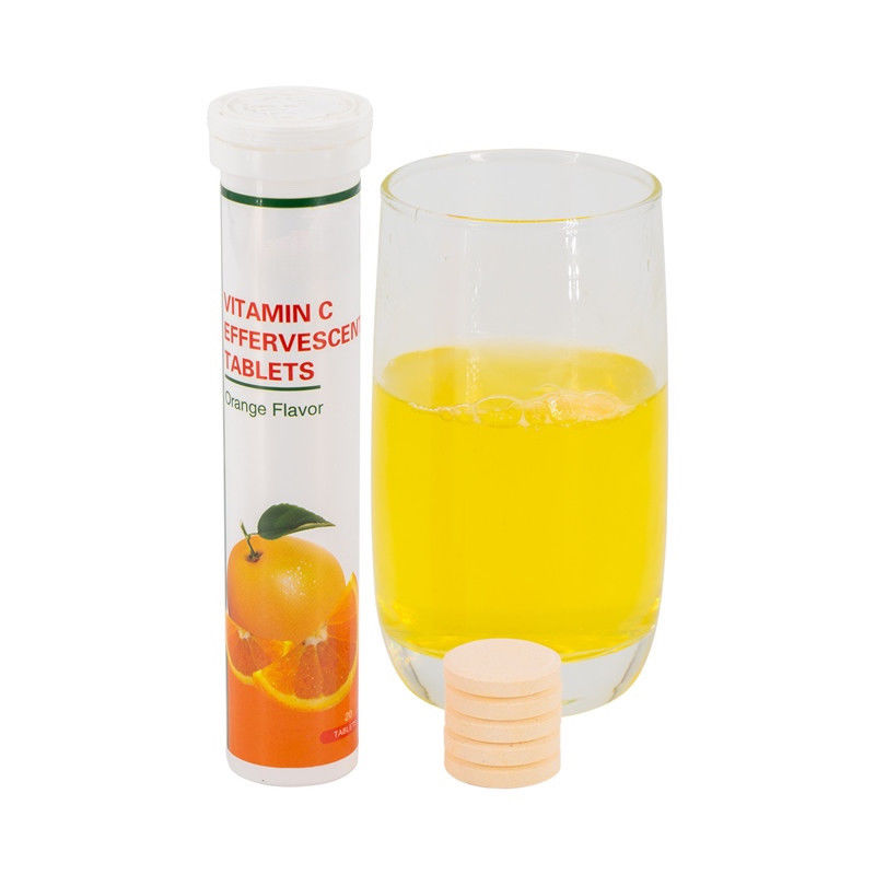 Produit de fabrication de marque personnalisée Suppléments de formule Vitamine C Vitamine D3 Zinc Effervescent Tablet