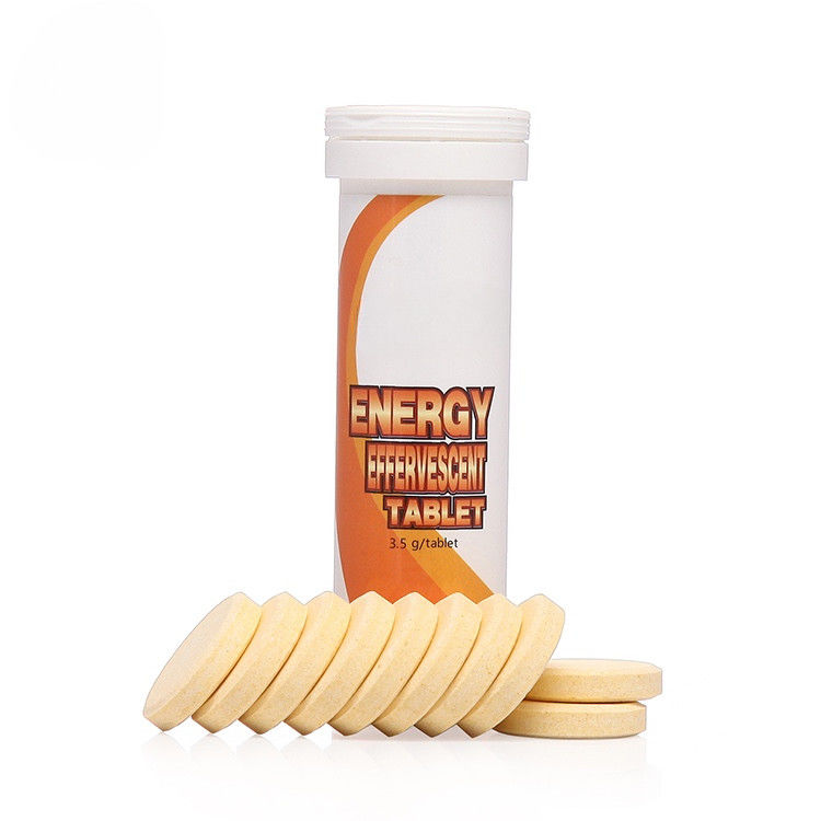 Formule personnalisée de marque personnalisée Suppléments sportifs Boissons sportives Augmentation de l' énergie Tablette effervescente