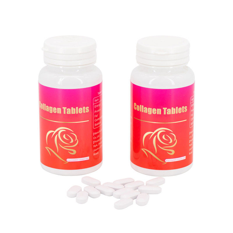 Produits de marque personnalisés Suppléments de formule personnalisés Capsules blanchissantes pour la peau Comprimés de collagène d' hirondelle à mâcher